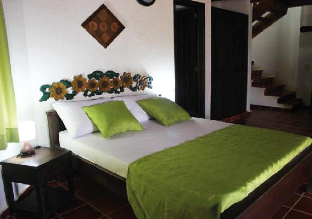 Hotel Cristo Rey Campestre Los Santos  Exteriör bild