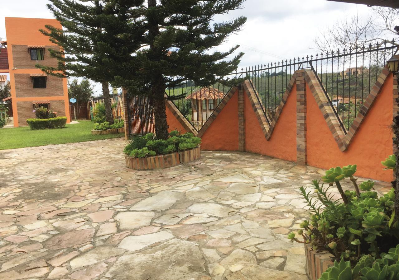 Hotel Cristo Rey Campestre Los Santos  Exteriör bild