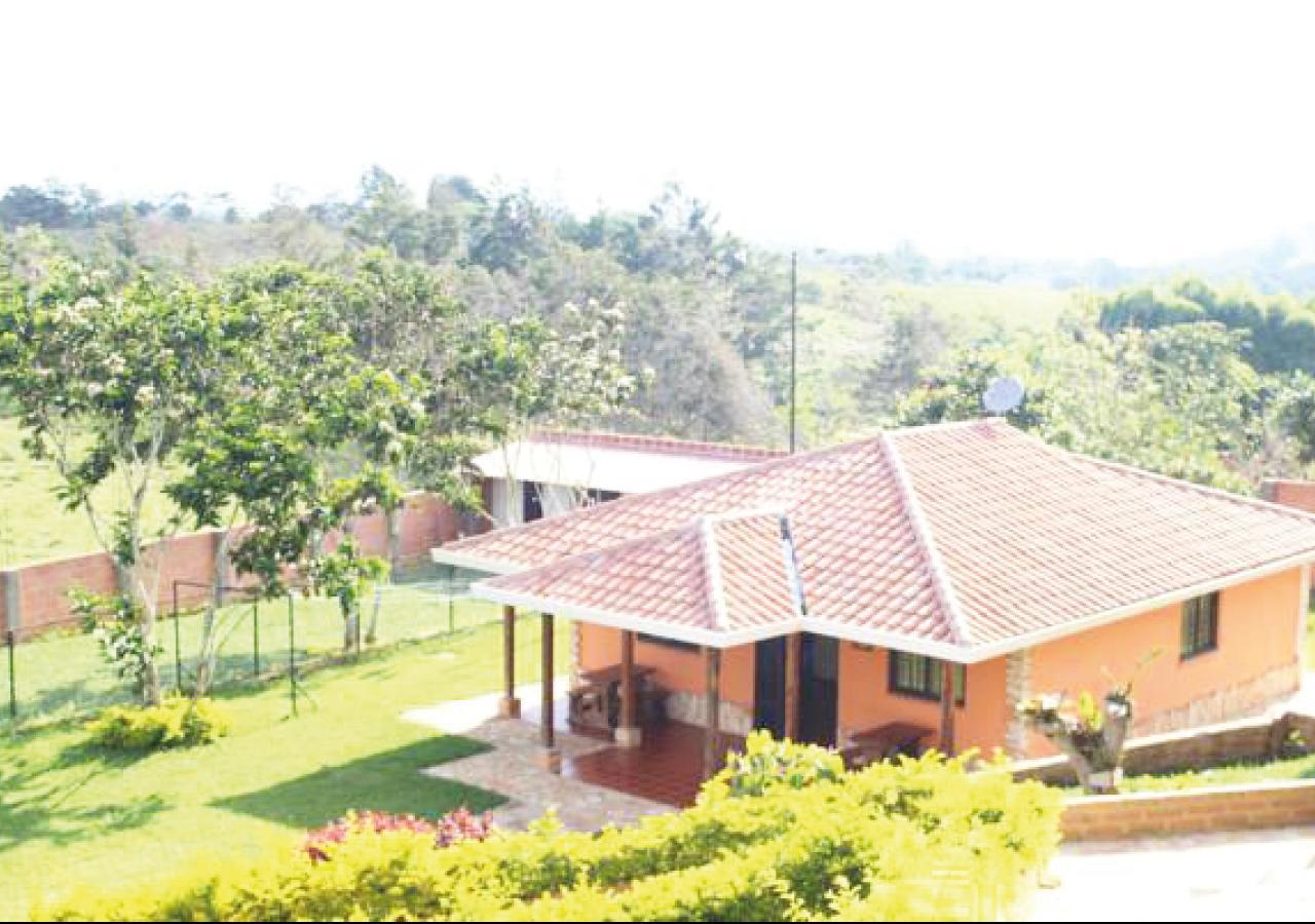 Hotel Cristo Rey Campestre Los Santos  Exteriör bild